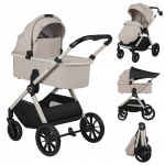 LIONELO universaalne k&auml;ru LAYLA 2in1, Beige sand, LO-LAYLA 2IN1