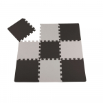 BABYTROLD pehme vaip-pusle PUZZLE PLAY MAT, Black/Grey, 20-32SG