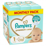 PAMPERS m&auml;hkmed Premium Care, 1 suurus 2-5kg, 156 tk, 80779604