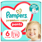 PAMPERS Premium Care p&uuml;ksm&auml;hkmed, suurus 6, 31 tk, 81750550