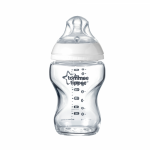 TOMMEE TIPPEE Natural Start  klaasist lutipudel CTN isesteriliseerimise funktsiooniga 250ml 0m+ 42243891