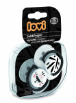 LOVI r&otilde;ngaslutt silikoon Salt&Pepper 0-3m, 2 tk, 22/877