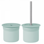MINIKOIOI mini tass SIP+SNACK 2in1, 6m+, River Green/Powder Grey, 101260008