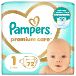 PAMPERS M&auml;hkmed Premium Care 1 suurus, 72 tk, 81784163