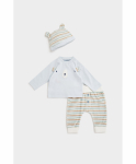 MOTHERCARE pikkade varrukatega t-s&auml;rk + p&uuml;ksid + m&uuml;ts, CB782
