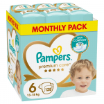 PAMPERS m&auml;hkmeds Premium Care, 6 suurus 13-18kg, 128 tk, 80789191