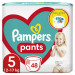 PAMPERS p&uuml;ksm&auml;hkmed, suurus 5, 48 tk, 12-17kg, 81748917