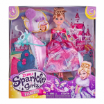 SPARKLE GIRLZ nuku m&auml;ngukomplekt Princess With Horse, 10057