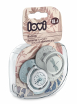 LOVI r&otilde;ngaslutt silikoon Botanic 18m+, 2 tk, 22/875boy