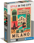 CLEMENTONI pusle Style In The City Milano, 1000 tk., 39842