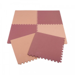 BABYTROLD pehme vaip-pusle PUZZLE PLAY MAT, Rose/Dusty rose, 20-32RD