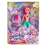 SPARKLE GIRLZ 27cm nukk Unicorn Princess, sortiment, 10093