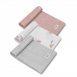 LIONELO m&auml;hkimistekk, 3 tk., Rainbow, LO-BAMBOO SET