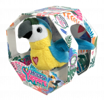 HAPPY YAPPERS interaktiivne pehme lind Sinine Aara, 9593