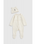 MOTHERCARE zīdaiņu kombinezons, cepure, GF289 enneaegne