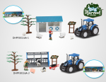 DIHUA TOYS farm komplekt Big Harvest 1:32, DHPF30116A