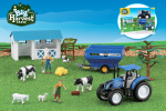DIHUA TOYS farm komplekt Big Harvest 1:32, DHPF30117A