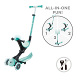 GLOBBER t&otilde;ukeratas Go Up Deluxe Flash Lights, m&uuml;ndiroheline, 748-706