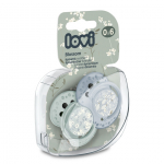 LOVI d&uuml;naamilised silikoon lutid, Blossom Blue, 0-6m, 2 tk., 22/921newboy