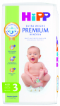 HiPP m&auml;hkmed PREMIUM, 3 suurus, 6-10 kg., 54 tk., DA92051