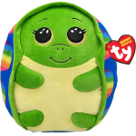 TY SQUISHY BEANIES pliu&scaron;inis žaislas vėžlys SHRUGS, 25cm , TY39263