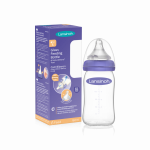 LANSINOH Klaasist Lutipudel koos NaturalWave&reg; Lutiga , 160ml, 77240