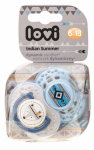 LOVI r&otilde;ngaslutt silikoon Indian summer 6-18kuud 2tk, 22/857boy