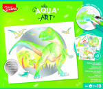 MAPED CREATIV Plakatimaalide komplekt Aqua Art Dinosaurs, 3154149070589