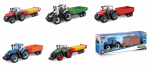 BBURAGO Traktor koos treileriga, 10 cm, assortii, 18-31920