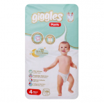GIGGLES p&uuml;ksm&auml;hkmed Jumbo Maxi, 4 suurus, 7-18 kg, 48 tk
