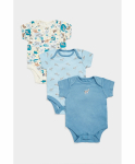 MOTHERCARE l&uuml;hikeste varrukatega bodi, 3 tk., EB795