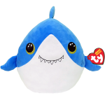 TY SQUISHY BEANIES pliu&scaron;inis žaislas ryklys FINSLEY, 35cm , TY39366