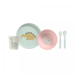 SARO n&otilde;ude komplekt WILD DINOS, 5 tk., Pink, 50622