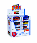 BBURAGO 1/43 auto STR Fire Dispenser, asort, 18-30010
