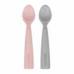 MINIKOIOI lusikad SCOOPERS, 2 tk., Pinky Pink/Powder Grey, 101210002
