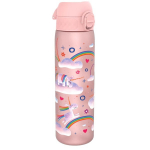 ION8 Lekkekindel Slim veepudel, &Uuml;kssarviku Vikerkaared, 500 ml, I8RF500PPUNIRAIN