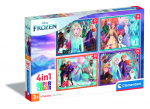 CLEMENTONI FROZEN pusle 4in1, 21518