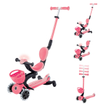 GLOBBER t&otilde;ukeratas Go Up Baby Lights 360, 3in1, pastelne roosa, 844-210