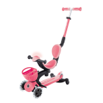 GLOBBER t&otilde;ukeratas Go Up Baby Lights 360, 3in1, pastelne roosa, 844-210