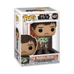 FUNKO POP! vinila figūriņa: Star Wars: Mandalorian - Mando Holding Child, 54525