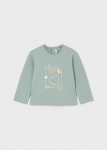 MAYORAL pikkade varrukatega t-s&auml;rk 4G, jade, 116-37, 92 cm