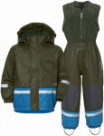 DIDRIKSONS soojendusega vihmakomplekt BOARDMAN 7, tumeroheline, 100 cm, 504454-300