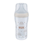 NUK pudel silikoonist lutiga PERFECT MATCH, Rainbow, M, 260 ml, SD101
