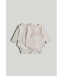 MOTHERCARE bodijs ar garām piedurknēm 2 gab., AW60501 cm