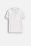 COCCODRILLO l&uuml;hikeste varrukatega polo s&auml;rk, valged, WC6143601EJB-001-116, 116 suurus