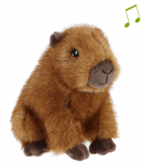 KEEL TOYS pehme m&auml;nguasi kapibaara helidega, 15 cm, assortii, SE4920