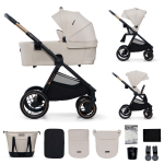 KINDERKRAFT universaalne k&auml;ru 2IN1 NEA 2.0, soft beige, KSNEA002BEG2000