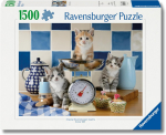 RAVENSBURGER PUZZLE pusle Kassipojad k&ouml;&ouml;gis, 1500 tk, 12001708 0