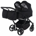 TAKO kaksik k&auml;ru Junama DUO V3 2in1, black 04