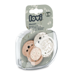 LOVI d&uuml;naamilised silikoon lutid, Blossom Ivory, 6-18m,  2 tk.,  22/923girl